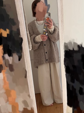 「アイテム（アクセサリー）」を使った、mii♡ さん（レディース・150cm）の冬コーディネート