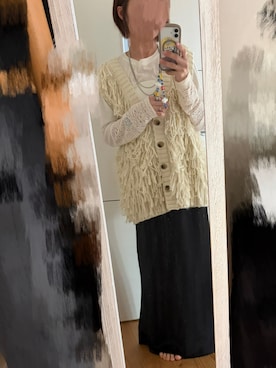 「アイテム（リング）」を使った、mii♡ さん（レディース・150cm）の秋コーディネート