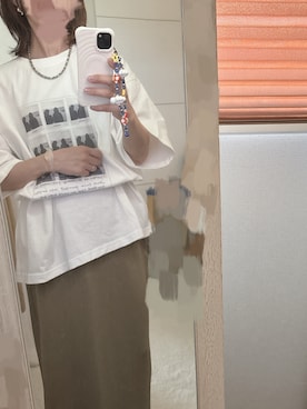 「アイテム（ピアス（両耳用））」を使った、mii♡ さん（レディース・150cm）の夏コーディネート