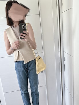 「DECKE（デッケ）のアイテム」を使った、mii♡ さん（レディース・150cm）の夏コーディネート