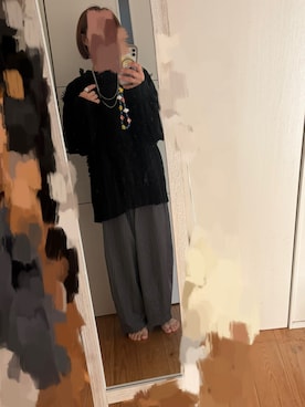 「アイテム（リング）」を使った、mii♡ さん（レディース・150cm）の秋コーディネート