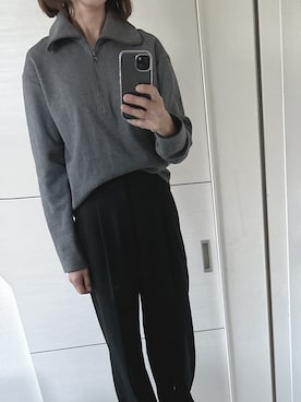 「D.A.T.E.（デイト）のアイテム」を使った、mii♡ さん（レディース・150cm）の冬コーディネート