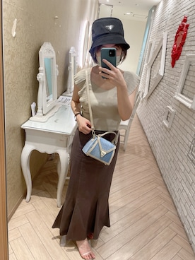 うのちゃんさん（レディース・151cm）の夏コーディネート