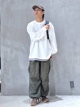 「アイテム（帽子）」を使った、たろさん（メンズ・169cm・20代）の秋コーディネート