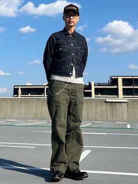 「RED WING（レッドウィング）のアイテム」を使った、たてまつさん（メンズ・172cm）の冬コーディネート