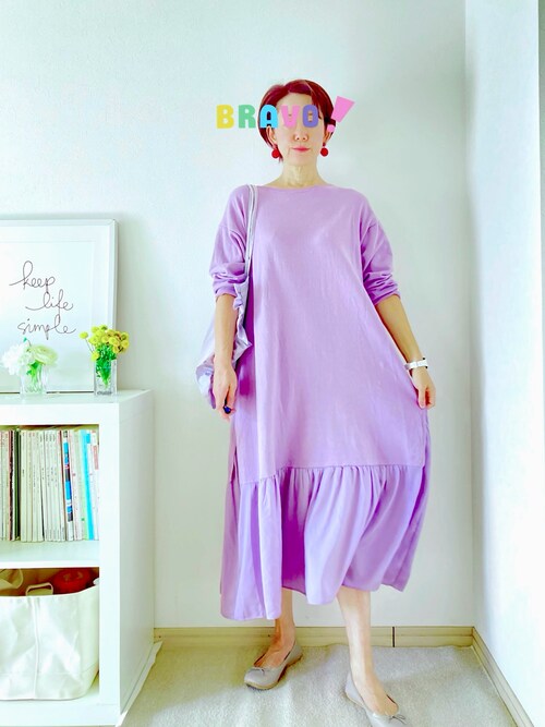 やちコーデ Lepsimのワンピースを使ったコーディネート Wear