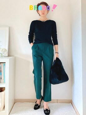 「BENEBIS（ベネビス）のアイテム」を使った、やちコーデ さん（レディース・169cm）の冬コーディネート