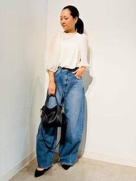 Nari.さん（レディース・156cm）の夏コーディネート