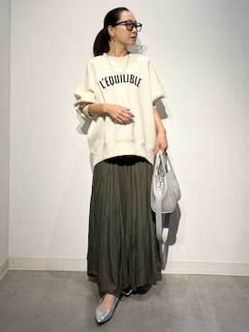 「soeur（スール）のアイテム」を使った、Nari.さん（レディース・156cm）の秋コーディネート