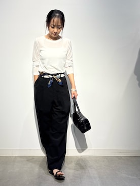 Nari.さん（レディース・156cm）の夏コーディネート