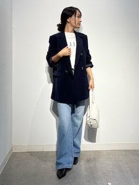 「abahouse mavie（アバハウスマヴィ）のアイテム」を使った、Nari.さん（レディース・156cm）の秋コーディネート