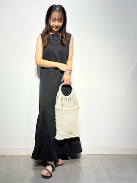 Nari.さん（レディース・156cm）の夏コーディネート