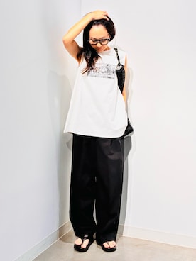 Nari.さん（レディース・156cm）の夏コーディネート