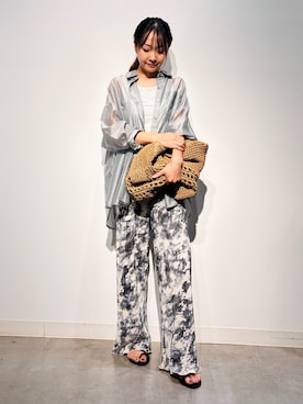 Nari.さん（レディース・156cm）の夏コーディネート