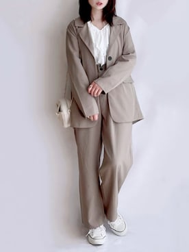 hitomiさん（レディース・158cm）の春コーディネート