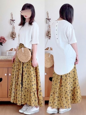 hitomiさん（レディース・158cm）の夏コーディネート