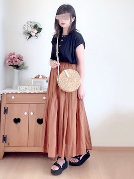 hitomiさん（レディース・158cm）の夏コーディネート