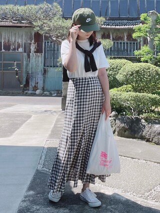 hitomi｜ROPE' PICNICのスカートを使ったコーディネート - WEAR