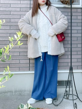 hitomiさん（レディース・157cm）の冬コーディネート