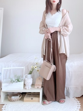 hitomiさん（レディース・157cm）の夏コーディネート