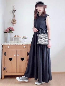 hitomiさん（レディース・158cm）の夏コーディネート