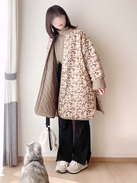 hitomiさん（レディース・158cm）の冬コーディネート