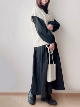 hitomiさん（レディース・158cm）の冬コーディネート