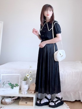 hitomiさん（レディース・157cm）の夏コーディネート