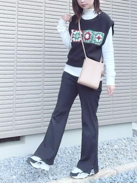 hitomiさん（レディース・158cm）の冬コーディネート