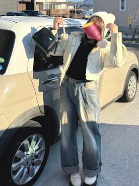 「idem（イデム）のアイテム」を使った、れなさん（レディース・149cm）の冬コーディネート