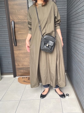 「rps（アールピーエス）のアイテム（シューズ）」を使った、ぷるたぶちゃんさん（レディース・161cm）の秋コーディネート