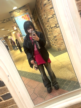 「アイテム（パーカー）」を使った、七瀬　蓮さん（レディース・155cm）の秋コーディネート