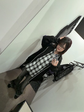 七瀬　蓮さん（レディース・155cm）の冬コーディネート