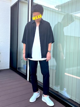 「Daniel Wellington（ダニエルウェリントン）のアイテム」を使った、masahiroさん（メンズ・178cm）の夏コーディネート