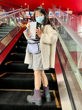 「movieday」｜Abby  さん（キッズ・120cm）の秋コーディネート