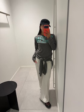 「CAMPER（カンペール）のアイテム」を使った、nanasaさん（レディース・151cm）の秋コーディネート