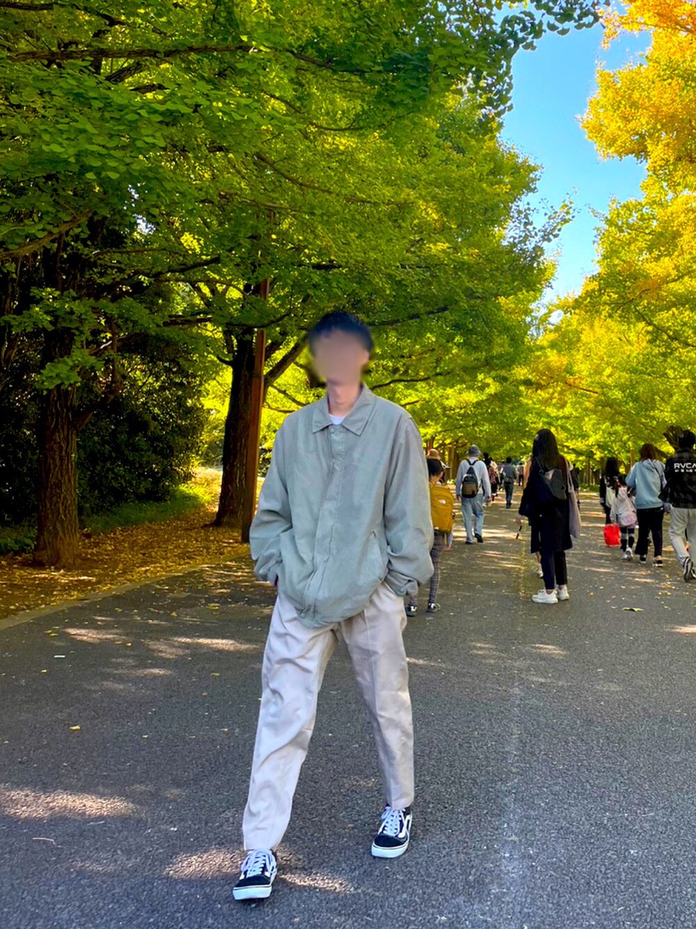 「シンプルスタイル、秋服、メンズコーデ、秋コーデ、大人カジュアル、今日のコーデ、秋、カーキ、冬コーデ」｜「L.L.Beanのアイテム（ジャケット/アウター、グリーン系）」を使った、ちさん（メンズ・171cm）の秋コーディネートの1枚目の写真