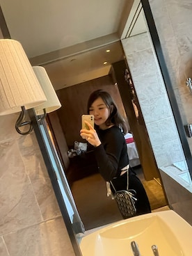 「TAIPEI」｜「アイテム（ジャージ）」を使った、Ogirlさん（レディース・166cm）の冬コーディネート