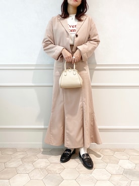 「apres jour（アプレジュール）のアイテム（ジャケット/アウター）」を使った、apres_jourさん（レディース・162cm）の冬コーディネート