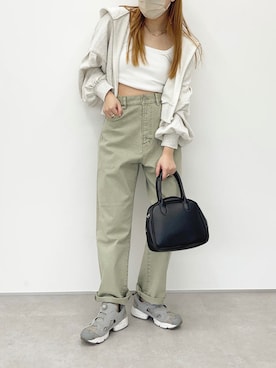 「apres jour（アプレジュール）のアイテム（パンツ）」を使った、apres_jourさん（レディース・160cm）の春コーディネート