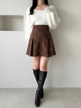 「apres jour（アプレジュール）のアイテム」を使った、apres_jourさん（レディース・162cm）の冬コーディネート