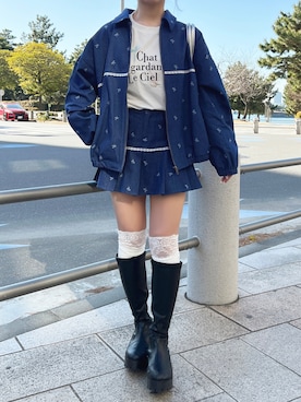 「apres jour（アプレジュール）のアイテム（ジャケット/アウター）」を使った、apres_jourさん（レディース・162cm）の冬コーディネート