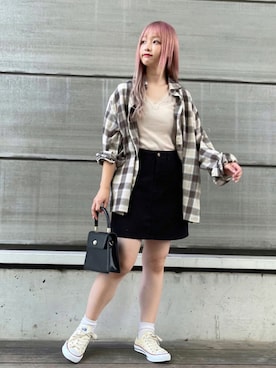 「アプレジュール」｜「アイテム（タンクトップ）」を使った、apres_jourさん（レディース・153cm）の夏コーディネート