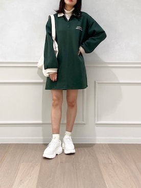 「アプレジュール」｜「アイテム（ジャケット/アウター）」を使った、apres_jourさん（レディース・162cm）の秋コーディネート