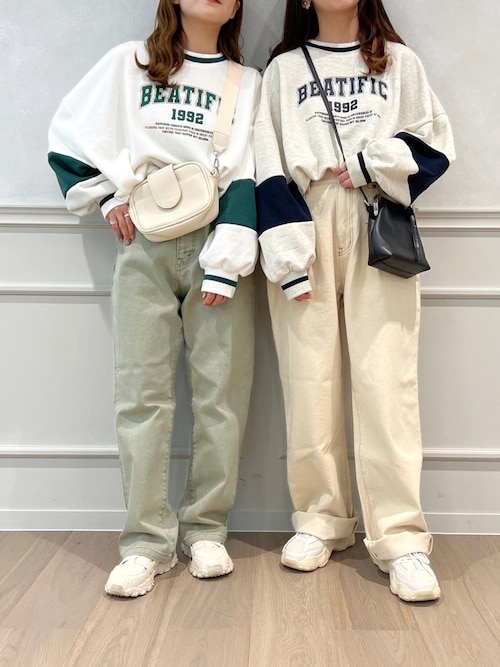 セール】ラインデザインスウェット【ZOZOTOWN限定アイテム