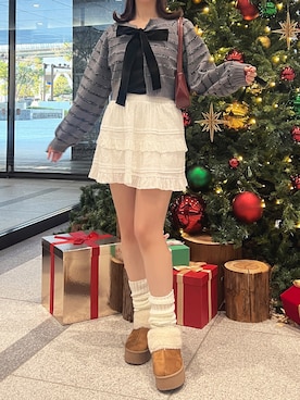 「apres jour（アプレジュール）のアイテム」を使った、apres_jourさん（レディース・162cm）の冬コーディネート