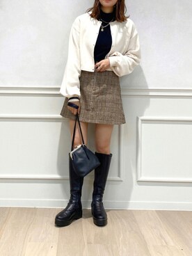 「台形スカート」｜apres_jourさん（レディース・162cm）の秋コーディネート