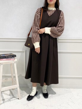 「アプレジュール」｜apres_jourさん（レディース・162cm）の冬コーディネート
