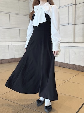 「apres jour（アプレジュール）のアイテム（ワンピース/ドレス）」を使った、apres_jourさん（レディース・162cm）の春コーディネート
