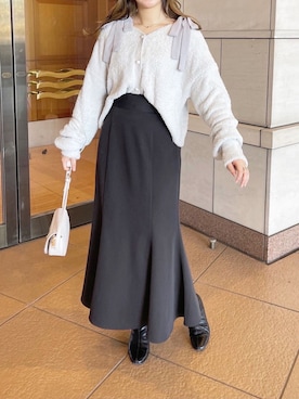 「apres jour（アプレジュール）のアイテム（ブーツ）」を使った、apres_jourさん（レディース・160cm）の秋コーディネート
